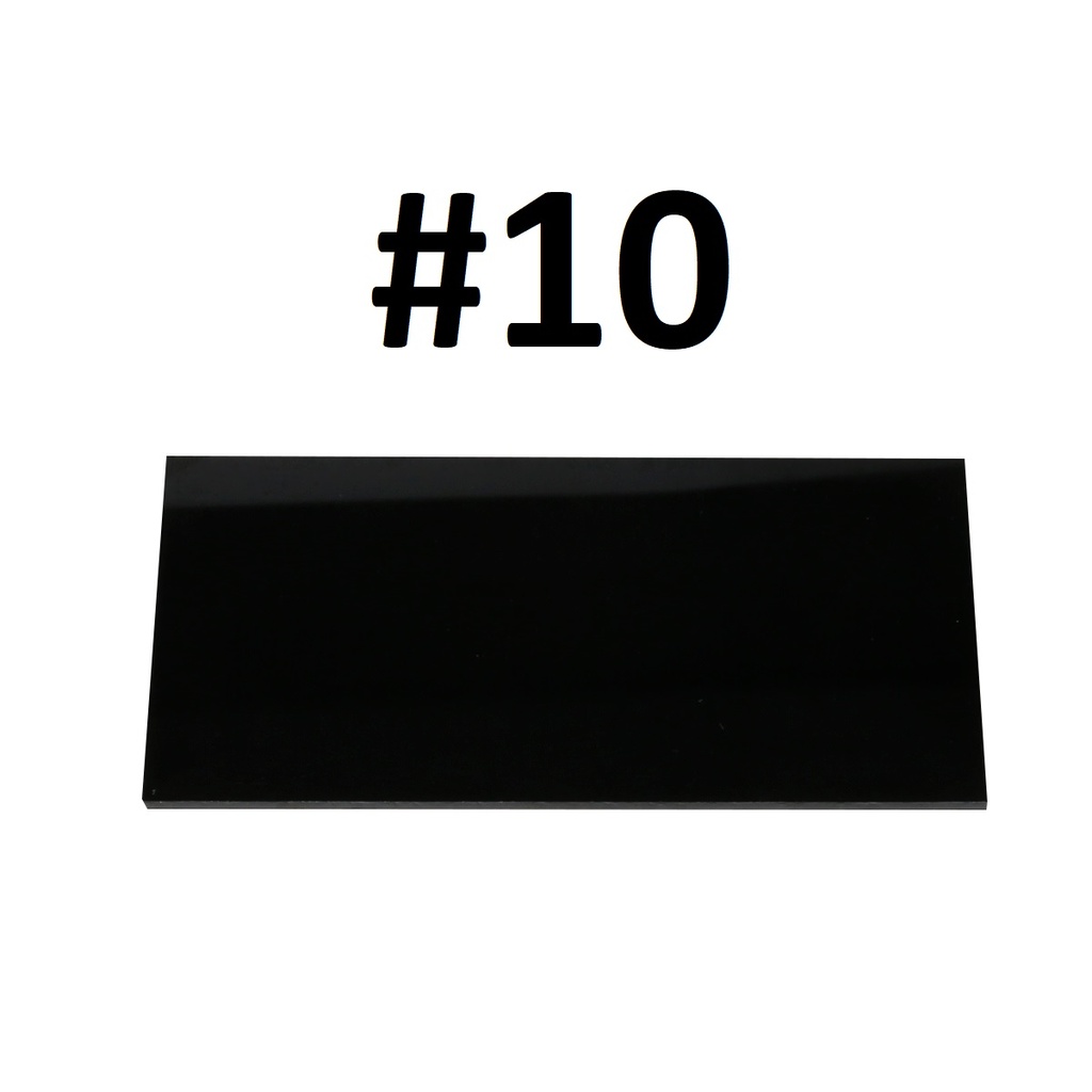 VIDRIO SOLDAR 10 BP.RECT.OBSCURO