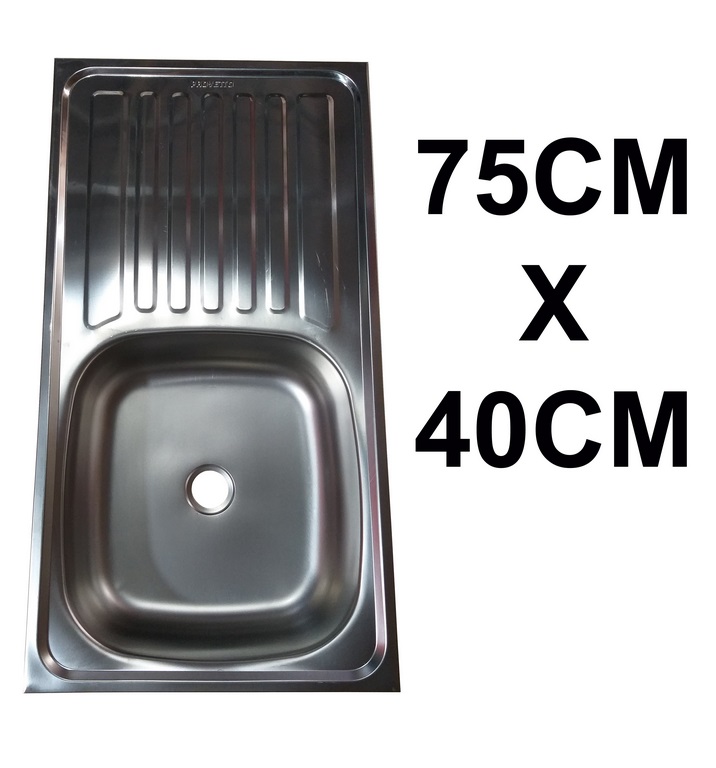 FREGADERO 1 POZO 75X40 PROYETTO MODELO NO 48962