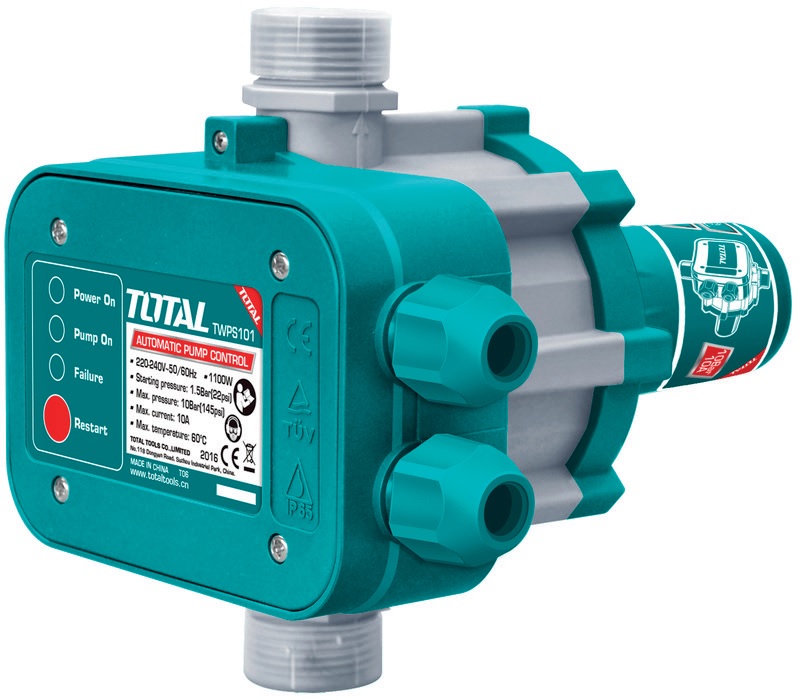 REGULADOR CONTROL DE PRESION DE AGUA TOTAL PRESOSTATO