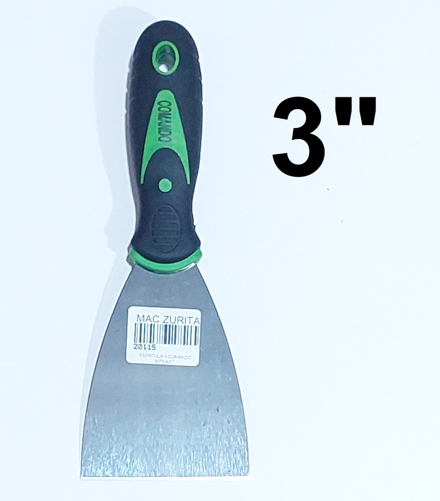 ESPATULA 3 COMANDO M/PLAST.