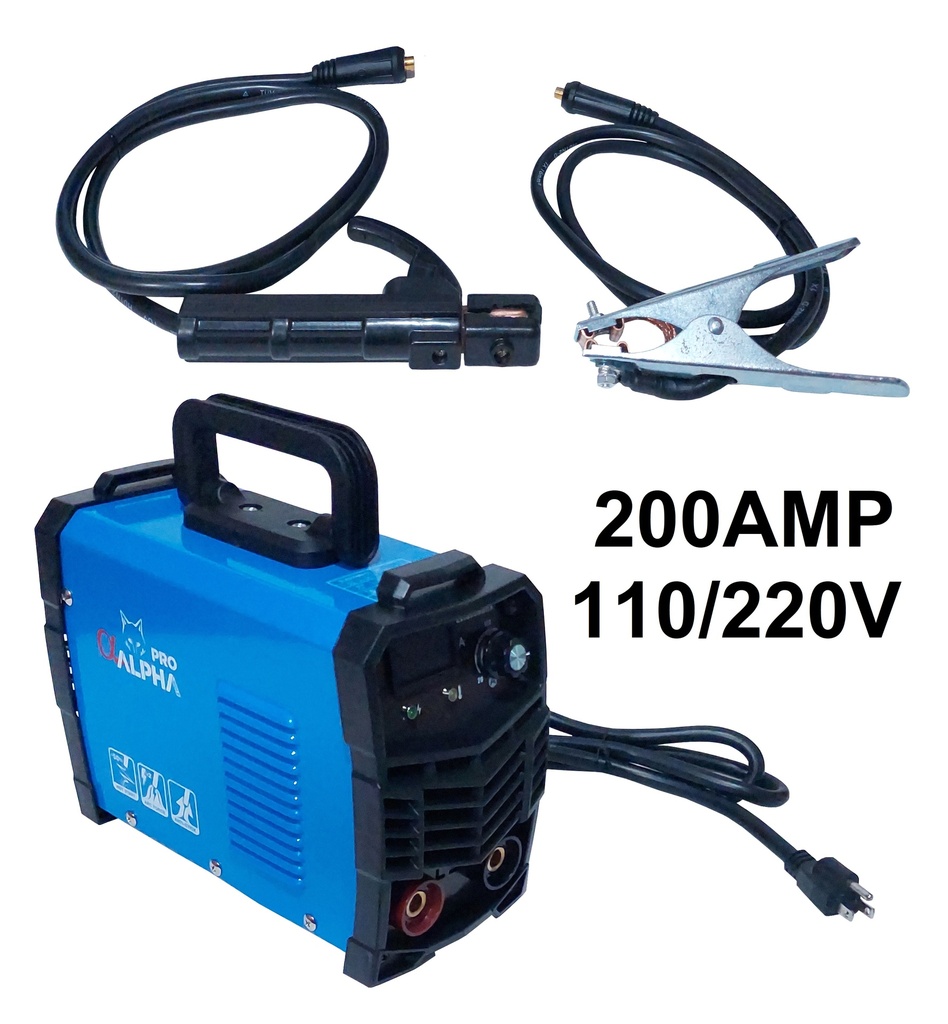 SOLDADORA INVERTER PRO ALPHA 200AMP 70V 110-200V