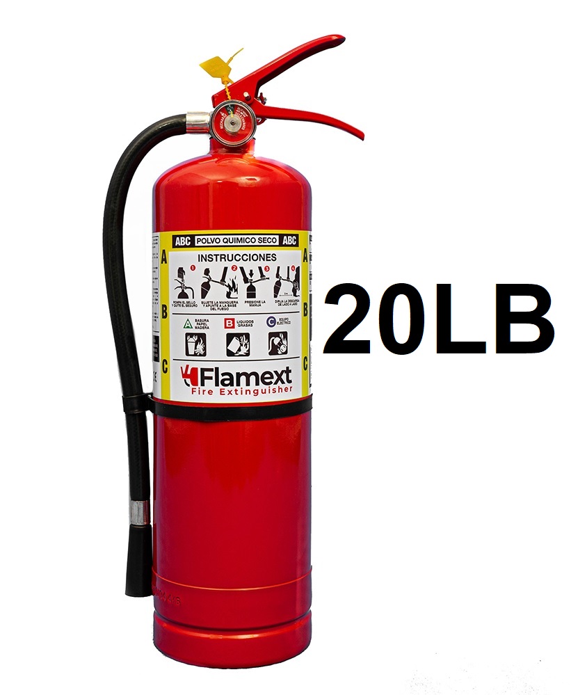 EXTINTOR 20LB RECARGABLE/POLVO/ABC JEM 80659502