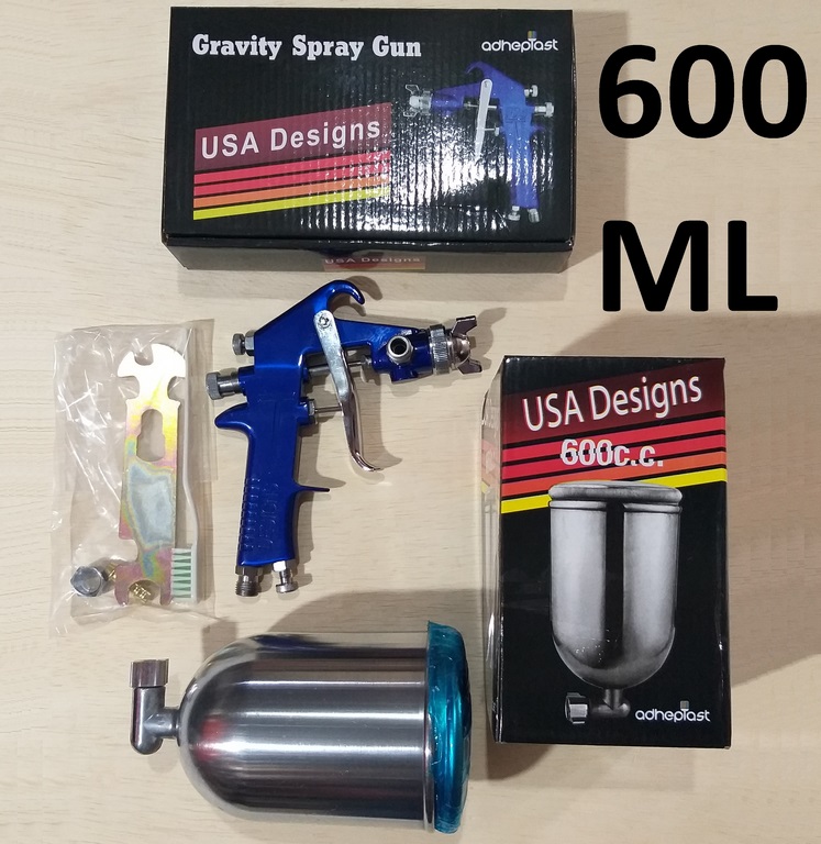 PISTOLA P/PINTAR 600 ML F-75G CENTURY AZUL