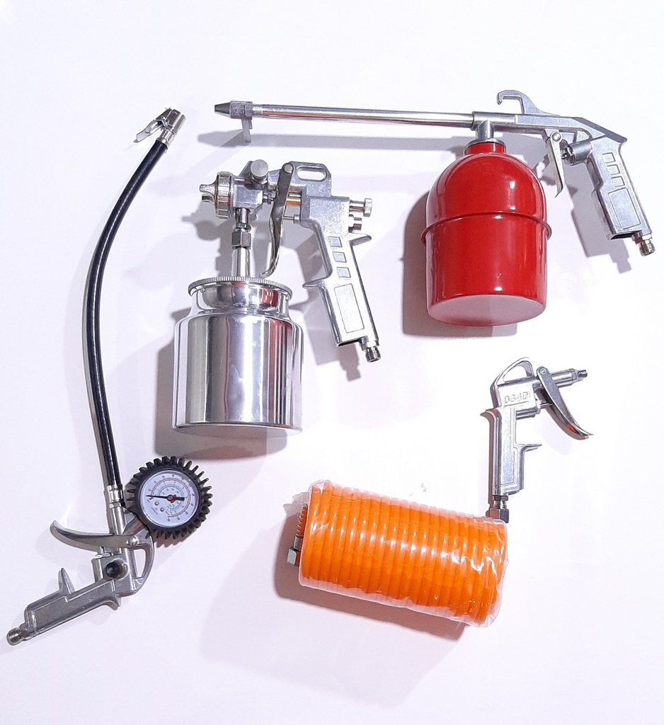 PISTOLA P/PULVERIZAR CENTURY 5PCS AIR KIT