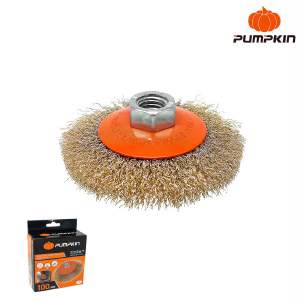 CEPILLO AL. COPA RIZADA 4 X 5/8 PUMPKIN COD 33367