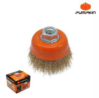 CEPILLO AL. COPA RIZADA 4 X 5/8 PUMPKIN COD 33371