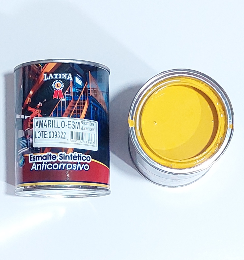 ESMALTE SINTETICO AMARILLO 1/2 LT