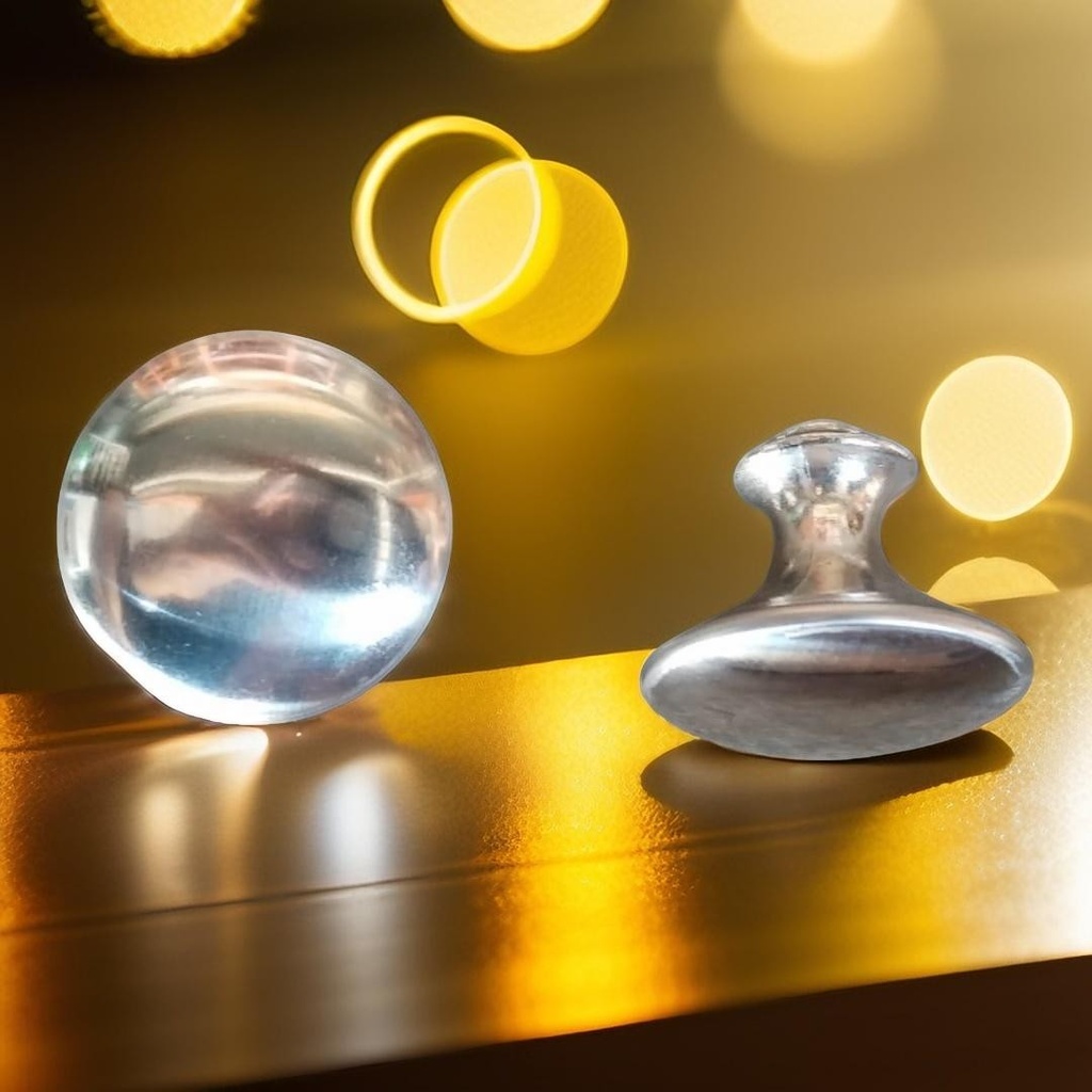 BOTON P/CAJON KB001 NIQUELADO SILVER LISO