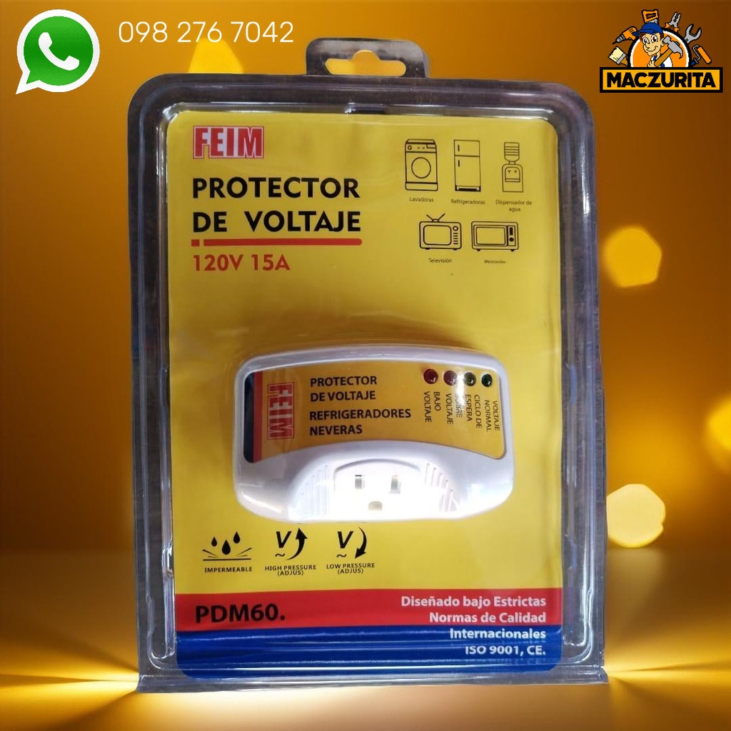 PROTECTOR D/VOLTAJE NEVERA AIR/ACOND FEIM REFRIG PDM60