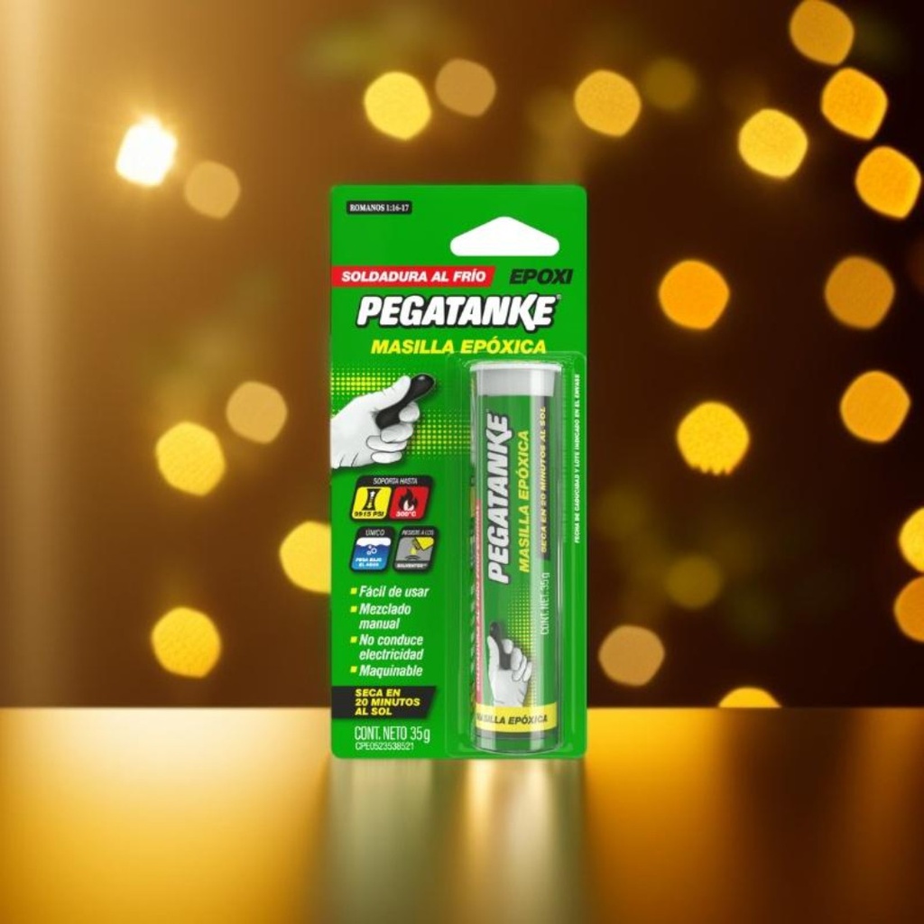 MASILLA EPOXICA PEGATANKE 35 GR PEGA BAJO EL AGUA