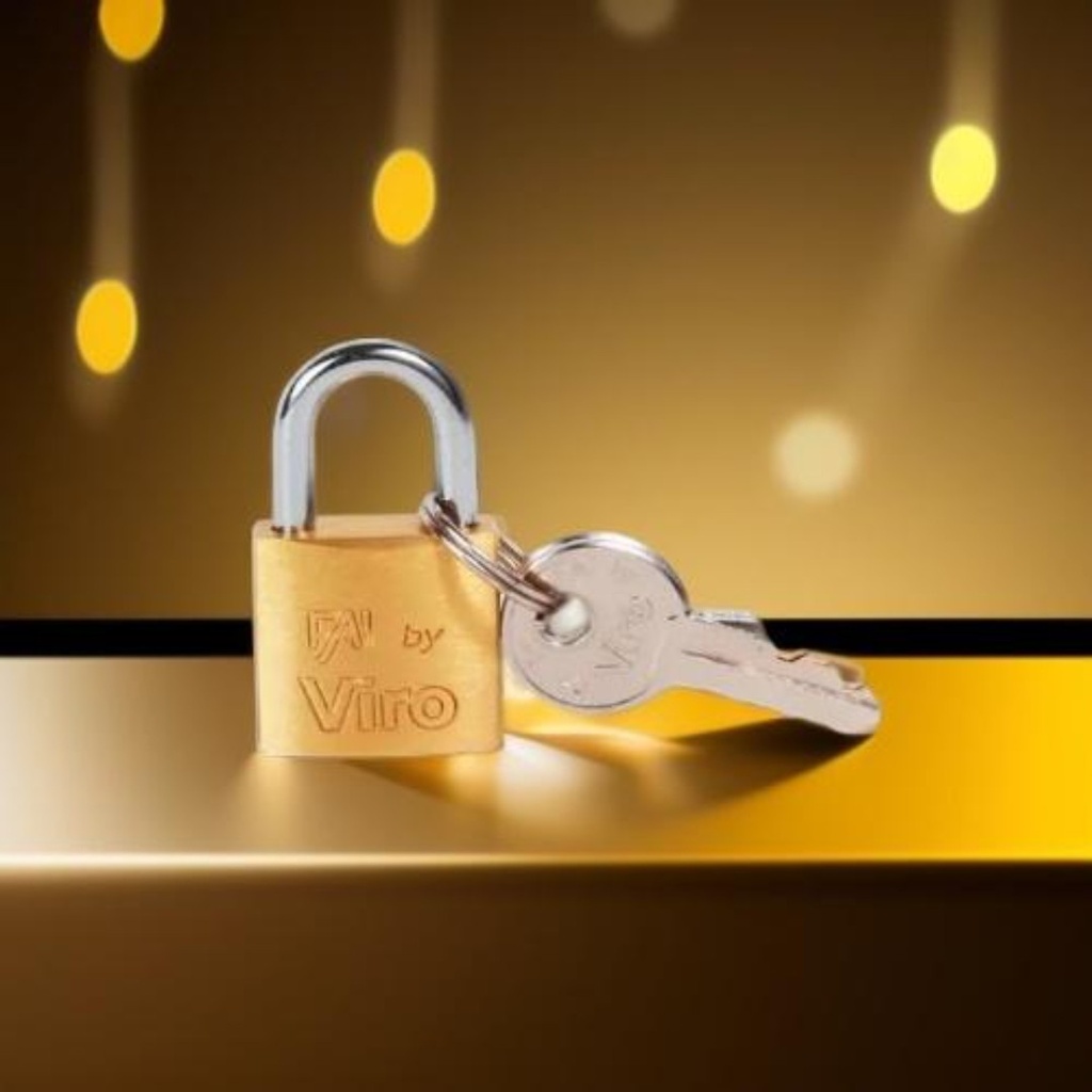 CANDADO PLANO 25MM VIRO