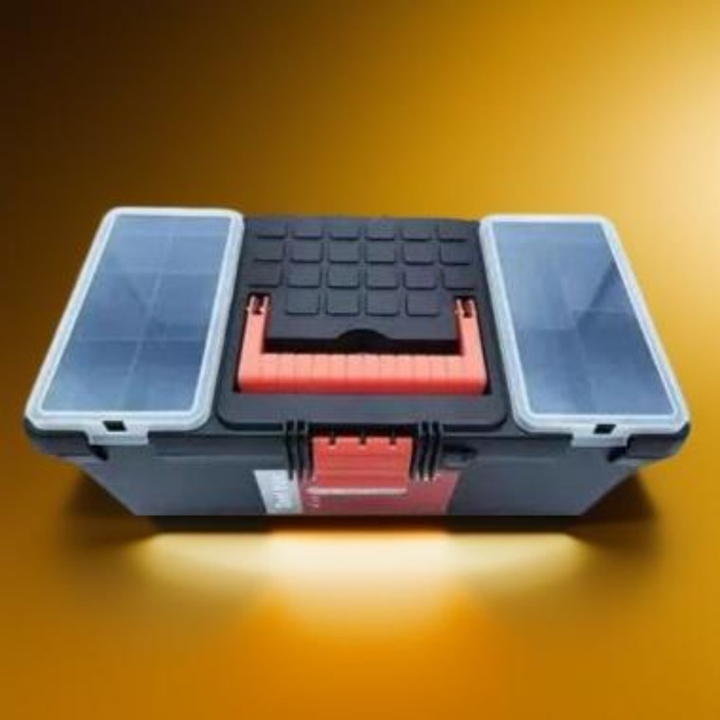 CAJA HERRAMIENTAS 16´´ NEGRA