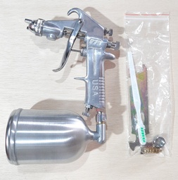 [613417] PISTOLA P/PINTAR 400ML F-75G GRAVEDAD NIQUELADA