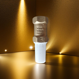 [80769] VALV.CHECK 3/4´´ BLOCK POLIMEROS VERTICAL C/CANASTILLA PN12 DN20