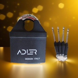 [ADL0104] CANDADO ANTIC ADLER 60MM ACORAZADO