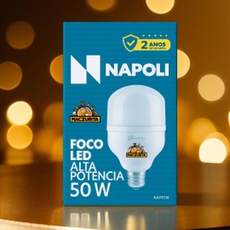 [NAP0116] FOCO LED NAPOLI 50W 6500K 120V E27 4250LM