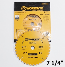 [331096] DISCO SIERRA 7 1/4 P/MAD. WORKSITE 36D XSB71436