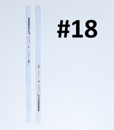 [0000143] SIERRA BIMETAL HSS MAGICUT BLANCA 18 DIENTES 8% COBALTO