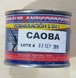 [0000156] ESMALTE SINTETICO CAOBA 1/20