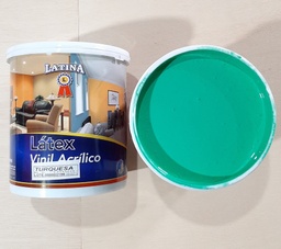 [0000174] LATINA LATEX TURQUESA GALON