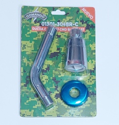 [0001731] DUCHA COMANDO C/BRAZO PLASTICO BLISTER