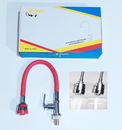 [0001797] LLAVE FR. AMA FLEX. ROJA P/PALETA C/DUCHA P/PISO MESON