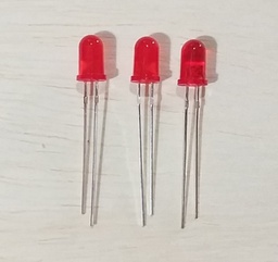 [101620] DIODO LED 5MM ALTO BRILLO ROJO