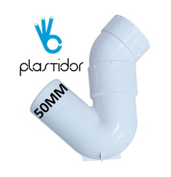 [180621] SIFON 50MM S/REG PLASTIDOR 2 PIEZAS