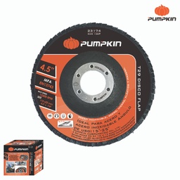 [23174] PLATO PULIDOR PUMPKIN 4 1/2 115X22MM # 100 COD 23174