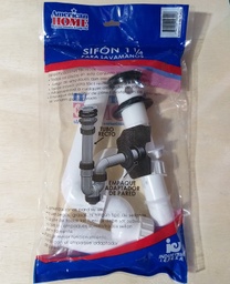[234116] SIFON RIG IEP 1 1/4´´ C/PLAC.METAL BLANCA