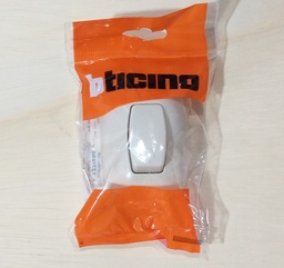 [250359] INTERRUPTOR S/P PULSADOR TIMBRE TICINO OVALADO