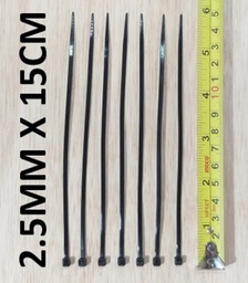 [25150NB] AMARRA PLASTICA 15CM X 2.5MM NEGRO CONSUN/PROTOOLS