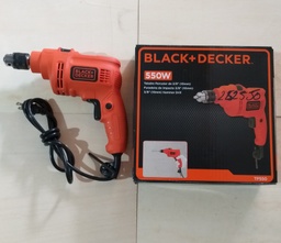 [252550] TALADRO BLACK DECKER 3/8 TB550 PERCU.550W