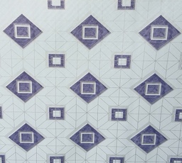 [25630] LINNOLIO ANTIDESLIZANTE 25630 CUADROS BLANCO AZUL