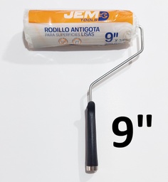 [2725] RODILLO 9 ANTIGOTEO JEM SUPERFICIE LISAS FIBRA ACRILICA OFAG38