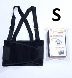 [2832] CINTURON PROT.COLUMN.LUMBARES ´´S´´ NEGRO GREAT