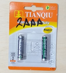 [2AAA] PILA TIANQIU AAA X 2 UNIDADES BLISTER