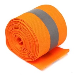 [2C1060P] CINTA REFLECTIVA TELA TOMATE 5CM+2CM