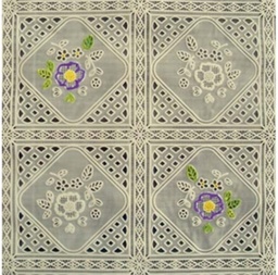 [2PMTU81] PLAST. MANTEL ALTO RELIEVE BEIGE COLORES PT0434D