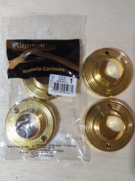 [2T23148] SOPORTE P/CORTINA 1´´PLAFON DOR. PAR CERRADO