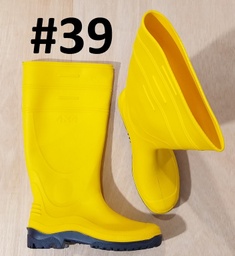 [3000039] BOTA 39 BOOTS 4X4 PVC S/F AMARILLA/AZUL