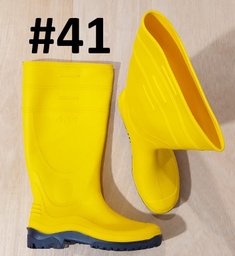 [3000041] BOTA 41 BOOTS 4X4 PVC S/F AMARILLA/AZUL