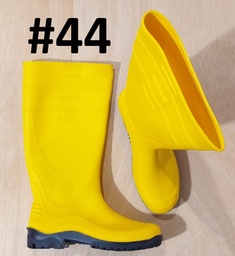 [3000044] BOTA 44 BOOTS 4X4 PVC S/F AMARILLA/AZUL