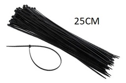 [3097] AMARRA PLASTICA 25CM X 8.0MM CONSUN NEGRA