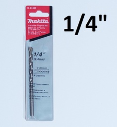 [31539] BROCA CONCRETO 1/4 6.3MM MAKITA D24359