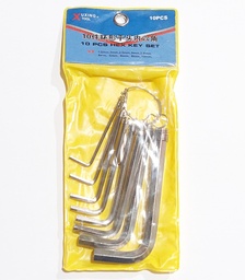 [331074] JGO LLAVE HEXAGONAL 10PCS MM WORKSITE