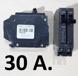 [332230] BREKER G.E. 30A. 2P P/CAJA FINO 1/2´´