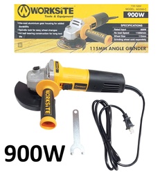 [3381] AMOLADORA 4 1/2´´ 900W WORKSITE 11000RPM AG590