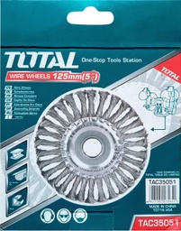 [35051] CEPILLO CIRCULAR TOTAL 5´´ X 7/8´´ ALAMBRE TRENSADO P/ESMERIL