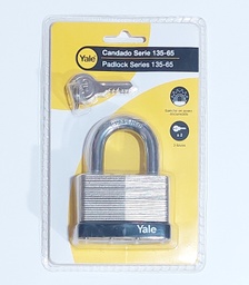 [35444] CANDADO YALE LAMINADO 65MM